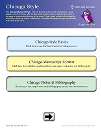 Chicago Style - Interactive PDF