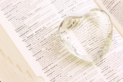 A picture of a page from a dictionary.