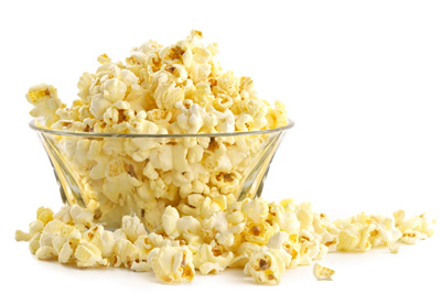 A picture of a bowl of popcorn.