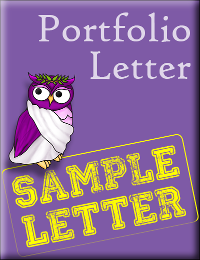Sample Portfolio Letter Thumbnail Image